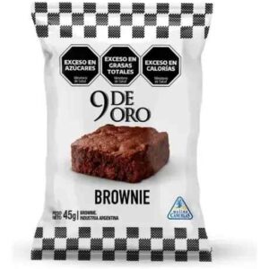 Brownie 9 de Oro Chocolate 45g