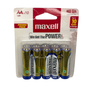 Pilas Maxell AA (Pack x10)