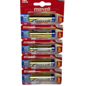 Pilas Maxell AA (Pack x5)